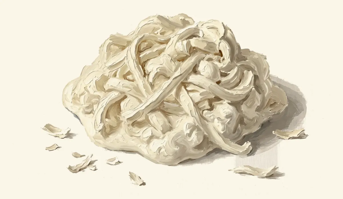 Stracciatella, yağlı boya illüstrasyon